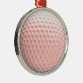 Ornement En Métal Pink Golf Ball Sport (Droite)
