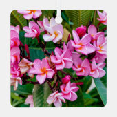Ornement En Métal Pink Plumeria (Verso)