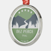 Ornement En Métal Piste de Nez Perce (Gauche)