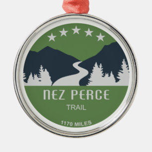 Ornement En Métal Piste de Nez Perce