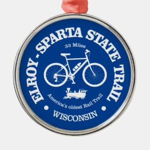 Ornement En Métal Piste d'état Elroy-Sparta (cyclisme)