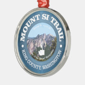 Ornement En Métal Piste du mont Si (Gauche)