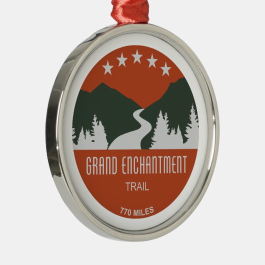 Ornement En Métal Piste Grand Enchantment (Droite)