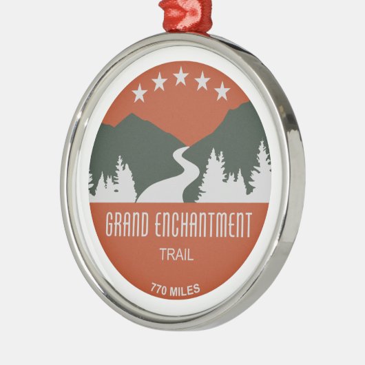 Ornement En Métal Piste Grand Enchantment (Gauche)