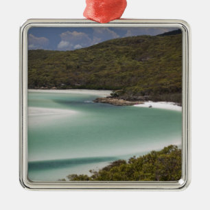 Ornement En Métal Plage de Whitehaven, Hill Inlet, Tounge Point,