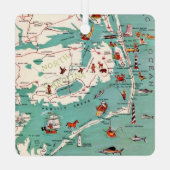 Ornement En Métal Plages des Banques Extérieures (Verso)