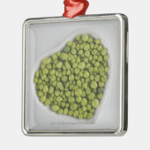 Ornement En Métal Plan rapproché des cailloux verts dans une cuvette (Gauche)