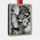 Ornement En Métal Plantes d'étang et noir et blanc (Droite)