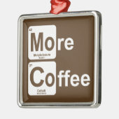 Ornement En Métal Plus de tableau périodique du café (Gauche)