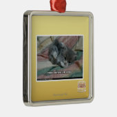 Ornement En Métal Poids de propre gentillesse (Droite)