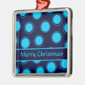 Ornement En Métal Points super #3 Joyeux Noël (Gauche)