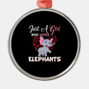 Ornement En Métal Poison de Just Girl Who Loves Elephants