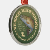 Ornement En Métal Poisson rouge de Venise (Droite)