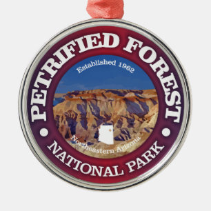 Ornement En Métal Pôle forestier pétrifié