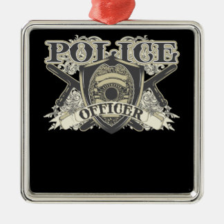 Ornement En Métal Policier vintage