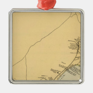 Ornement En Métal Port de York, plage de York