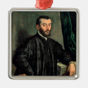 Ornement En Métal Portrait d'Andrea Vesalius