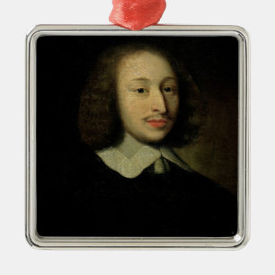 Ornement En Métal Portrait de Blaise Pascal
