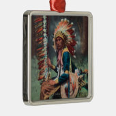 Ornement En Métal Portrait de chef d'Ehankekle (Droite)