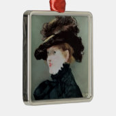 Ornement En Métal Portrait de Mery Laurent 1882 (Droite)