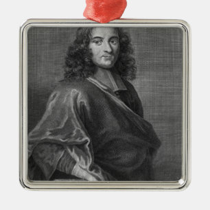 Ornement En Métal Portrait de Pierre Bayle