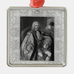 Ornement En Métal Portrait de Thomas Pelham-Holles