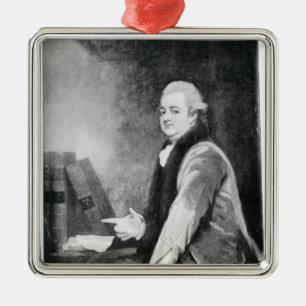 Ornement En Métal Portrait d'Edward Gibbon