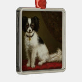 Ornement En Métal Portrait d'un épagneul (Droite)