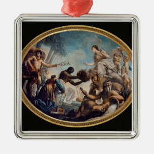 Ornement En Métal Portrait d'un jeune monsieur (huile sur la toile)