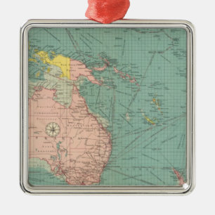 Ornement En Métal Ports Australasian et polynésiens
