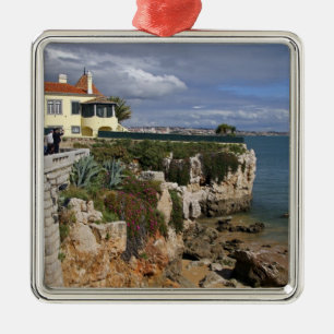Ornement En Métal Portugal, Cascais. Praia da Reine, une plage en 2