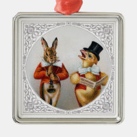Poulet de chant et lapin de Klaxon-Soufflement