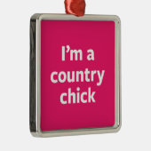 Ornement En Métal Poussin de pays (Droite)