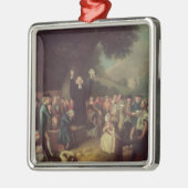 Ornement En Métal Prédication de George Whitefield (Gauche)