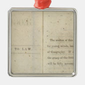 Ornement En Métal Préface Lecteur géographique pour enfants Dixie (Devant)