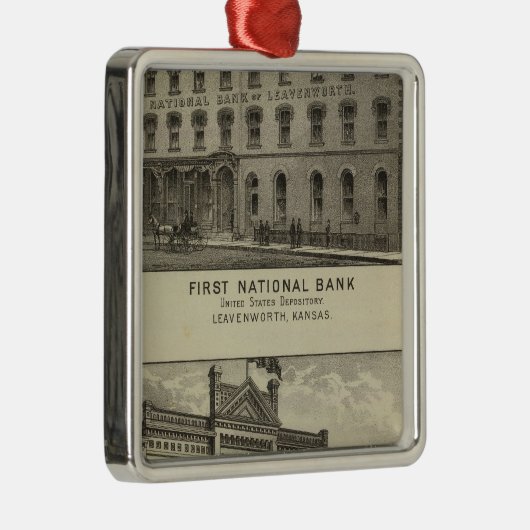 Ornement En Métal Premier National Bank (Droite)