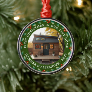 Ornement En Métal Premier Noël dans notre petite maison photo