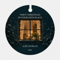 Premier Noël dans un appartement avec éclairage de