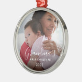 Ornement En Métal Premier Noël de grand-mère (Gauche)