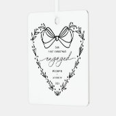 Ornement En Métal Premier Noël engagé (Avant gauche)