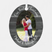 Ornement En Métal Premier Noël engagé (Recto)