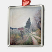 Ornement En Métal PREMIER PRINTEMPS EN GOUVERNALAIS / Paysage Toscan (Gauche)