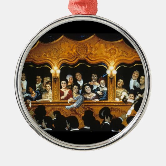 Ornement En Métal Première à la La Fenice (Devant)