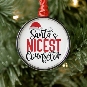 Ornement En Métal Premium Round Ornament