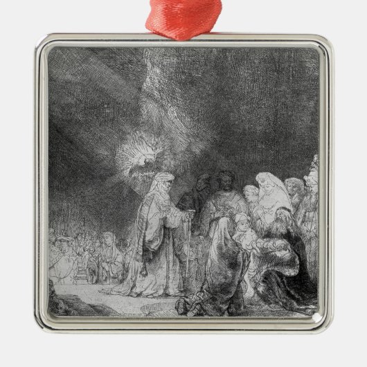 Ornement En Métal Présentation dans le temple 2 (Devant)