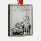 Ornement En Métal Presse-impression (Droite)