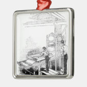 Ornement En Métal Presse-impression (Gauche)