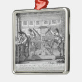 Ornement En Métal Presse typographique française, 1642 (Gauche)