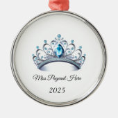 Ornement En Métal Princess Tiara Ornament (Devant)