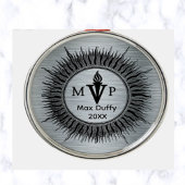 Ornement En Métal Prix de flamme MVP Sunburst modifiable MVP Metal